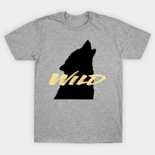 Wild Wolf Silouette T-Shirt